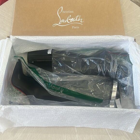 NEW Christian Louboutin Knee-High Boots 8.5 - Picture 5 of 9